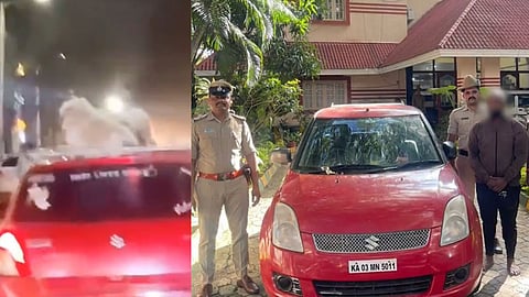 Bengaluru man drives with three dogs on roof of car, arrested