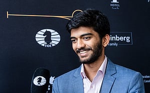 World Chess Champion D. Gukesh 