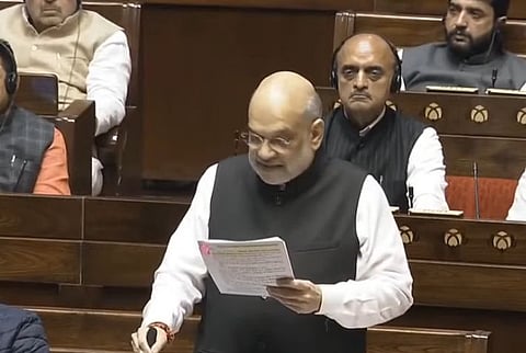 Cong slams Amit Shah for 'insulting' Ambedkar, BJP says speech taken out of context