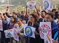 Ambedkar row: INDIA bloc stages protest march against Amit Shah