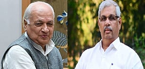 Governors Arif Mohammed Khan and Rajendra Vishwanath Arlekar