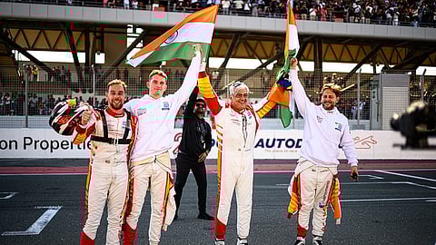 Actor Ajith Kumar secures third place at Dubai 24H race, congratulations pour in
