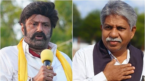 Balakrishna and Manda Krishna Madiga