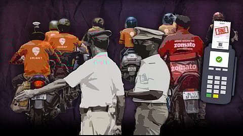 The costs of 10-minute deliveries: Increased traffic violations, mounting fines