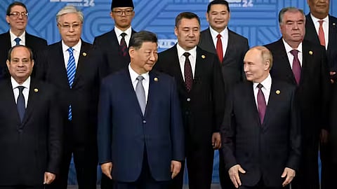 2024 Brics summit in Kazan, Russia. Vladimir Putin is the host but Xi Jinping is the guest of honour. 