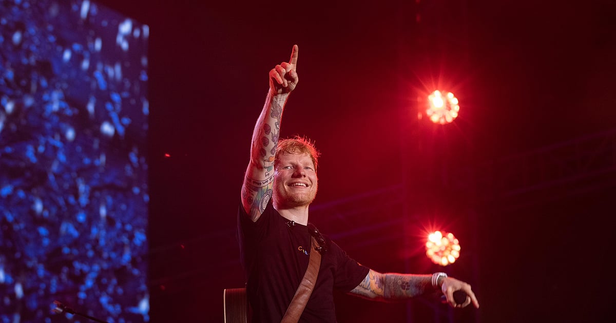 Ed Sheeran's Chennai concert: A magical night for fans