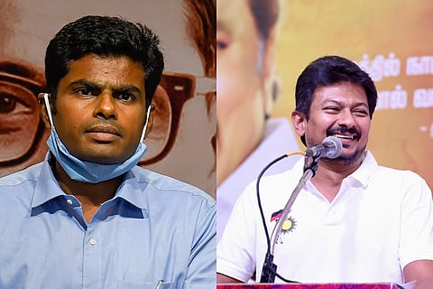 Annamalai and Udhayanidhi Stalin