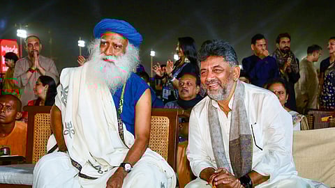 Tejasvi Surya backs DK Shivakumar, accuses Congress of ‘anti-Hindu’ politics