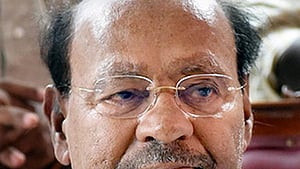 Pattali Makkal Katchi (PMK) founder and president S. Ramadoss