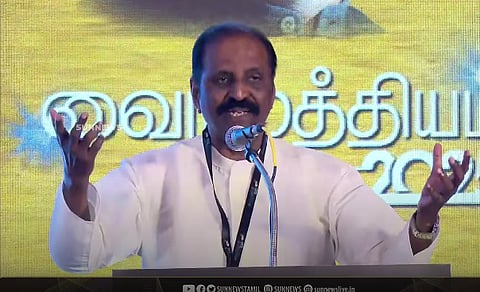 Vairamuthu hails his own work as Nobel-worthy, laments lack of recognition