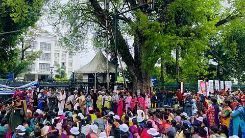 Kerala ASHA workers on protest