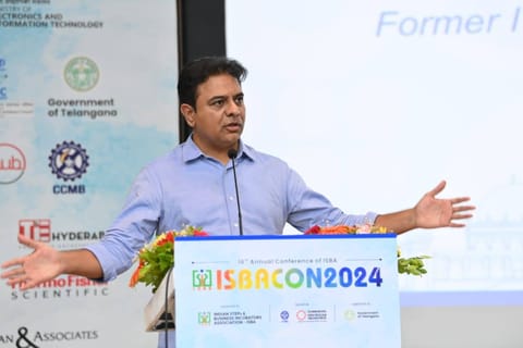  BRS leader KT Rama Rao