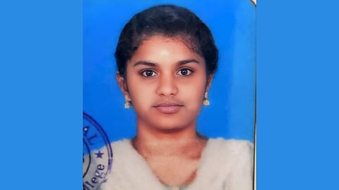 Vidya who was killed by her brother Saravanan for having been in an inter-caste relationship.