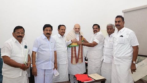 AIADMK-BJP alliance revival? EPS meets Amit Shah in Delhi