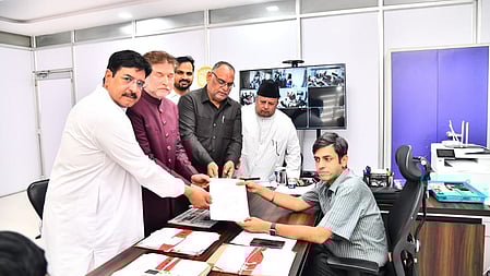 AIMIM’s Effendi files nomination for Hyderabad local authorities MLC seat poll