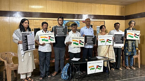 Bengaluru activists urge India to end arms, trade ties with Israel
