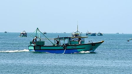 Indian fishing boats