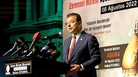 The arrest of Istanbul mayor Ekrem İmamoğlu (pictured), has unleashed a political crisis in Turkey. 