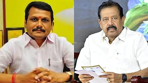 V Senthil Balaji and Ponmudy