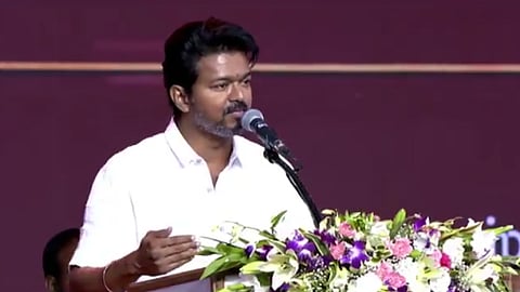 Actor-politician Vijay
