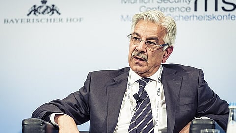 Pakistan Defence Minister Khawaja Asif