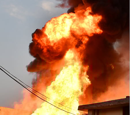 Fire breaks out in multi-storey building in Hyderabad, 9 people rescued