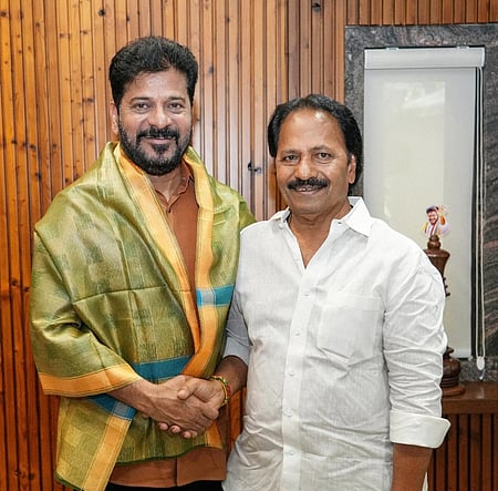 Producer A M Rathnam meets Telangana CM; Requests film ticket price hike in Telangana