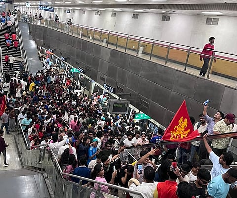 Cubbon Park metro station 