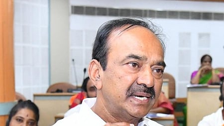 Telangana Kaleshwaram case: Eatala Rajender appears before Ghose Commission
