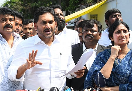 Jagan accuses Andhra Pradesh CM Naidu of blatant misuse of power