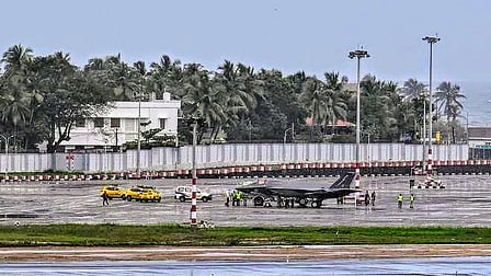British F-35B stealth fighter remains stranded at Thiruvananthapuram Airport