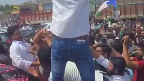 YS Jagan Mohan Reddy's rally to Palnadu