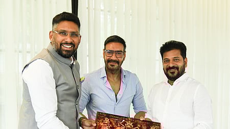 Ajay Devgn meets CM Revanth, says keen to set up film studio in Telangana