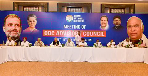 The Congress party held the first meeting of the OBC Advisory Council in Bengaluru. 