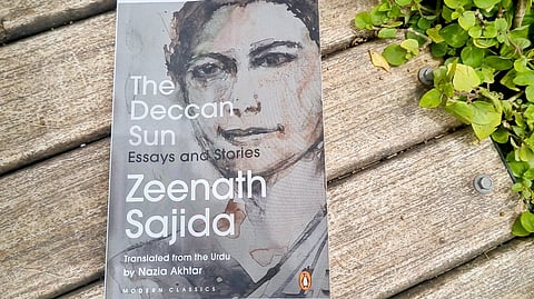 Image of Zeenath Sajida's book, translated by Nazia Akhtar