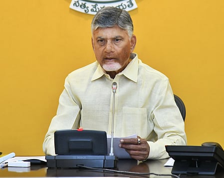 Andhra Pradesh Chief Minister N. Chandrababu Naidu 
