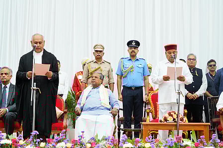Justice Vibhu Bakhru takes oath as Chief Justice of Karnataka High Court