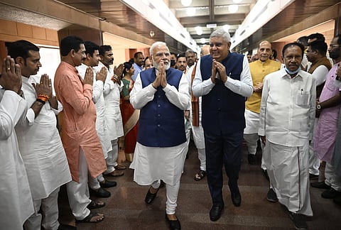 Why did VP Dhankar resign? Congress questions 
