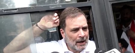 Delhi Police detain Rahul Gandhi, INDIA bloc MPs during protest march to ECI