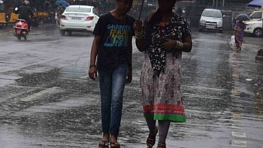 Heavy rains lash north coastal Andhra Pradesh due to low-pressure area over Bay of Bengal