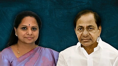 K Kavitha and K Chandrasekhar Rao