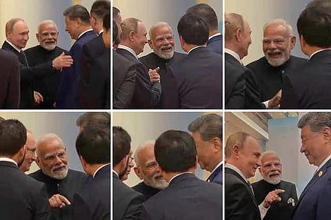Formidable friendship – but can an alliance between China, India and Russia last? Indian Prime Minister's Office/Video Pool via AP