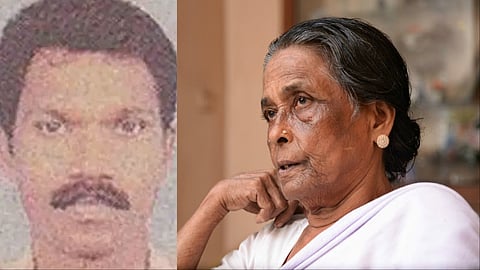 Udayakumar and his mother Prabhavathi Amma