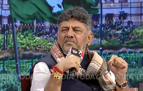 Karnataka Deputy Chief Minister DK Shivakumar 