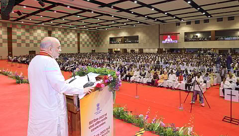 Amit Shah pitches Hindi as language of science, technology, justice and policing