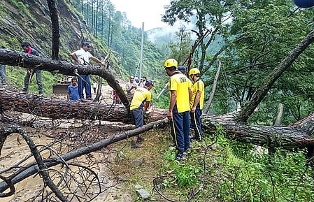 Cloudburst in Dehradun's Karligaad, rescue Ops underway