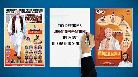 The b’day ad blitz for Modi: ToI, HT skip demonetisation in PM’s legacy feature