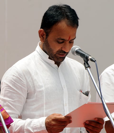 Karnataka Labour Minister Santosh Lad