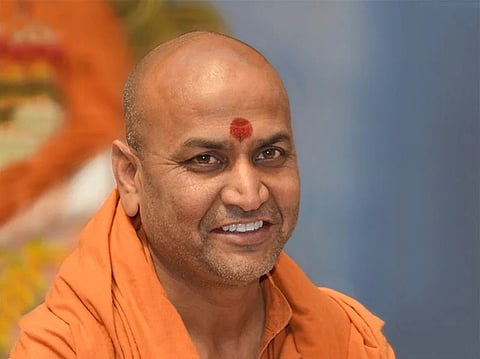 Seer of the Kaneri Matha, Adrushya Kadasiddheshwara Swami.  