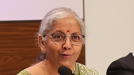 Union Finance Minister Nirmala Sitharaman
